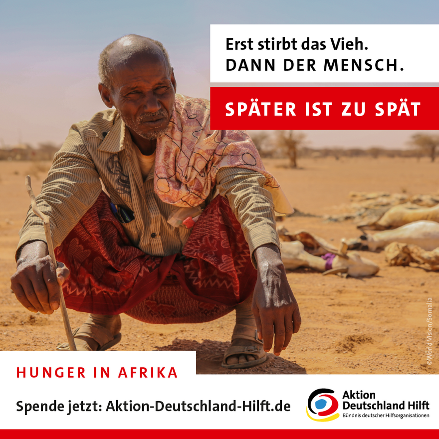 Gemeinsam gegen den Hunger: Bündnisse rufen zu Spenden auf Gemeinsam gegen den Hunger: Bündnisse rufen zu Spenden auf